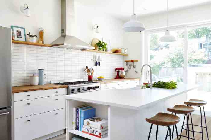 Scandinavian kitchens with natural light