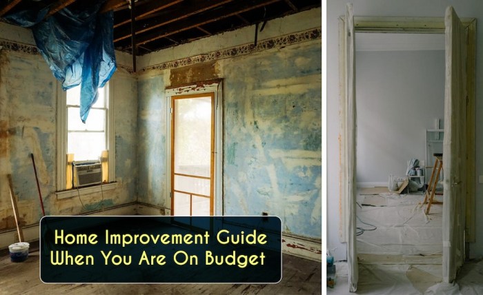 Budget home improvement