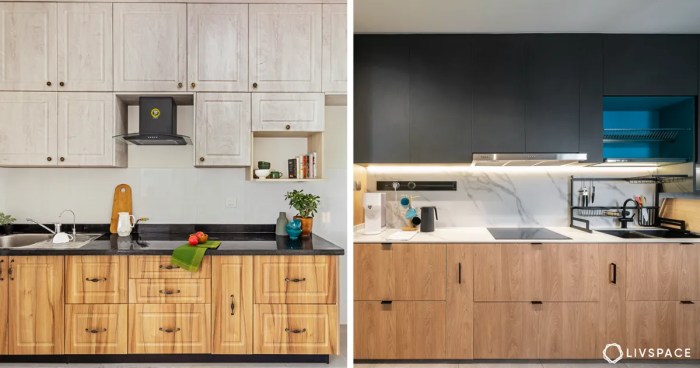 Clean and cozy wooden kitchen